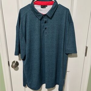 Sunday Swagger Men's Blue Golf Polo Shirt